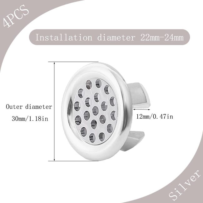 Copertura Troppopieno Per Lavello | Anello Anti-versamento | Per Cucina E Bagno | Facile Installazione - Foto 8