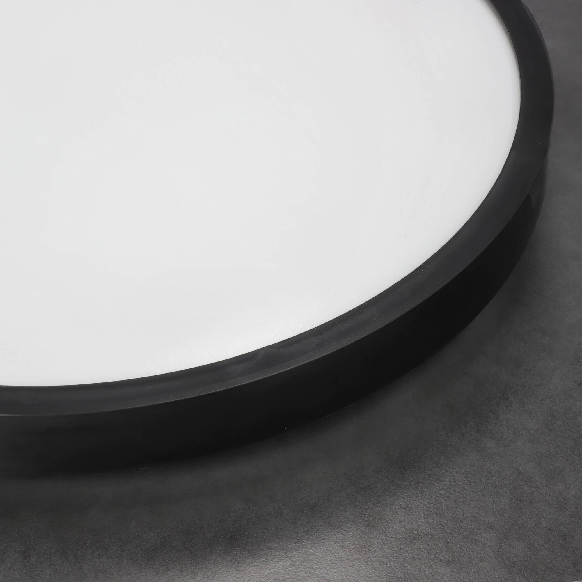 Plafon LED PERETI 24W czarny pierścień 35cm, 4000K barwa neutralna, 2400lm, IP44, 220-240V EDO SOLUTIONS - 3