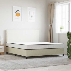 Materasso King Size Memory Foam 30,5 Cm: Supporto Medio, Fodera Rimovibile E Traspirante (Senza Fibra Di Vetro)