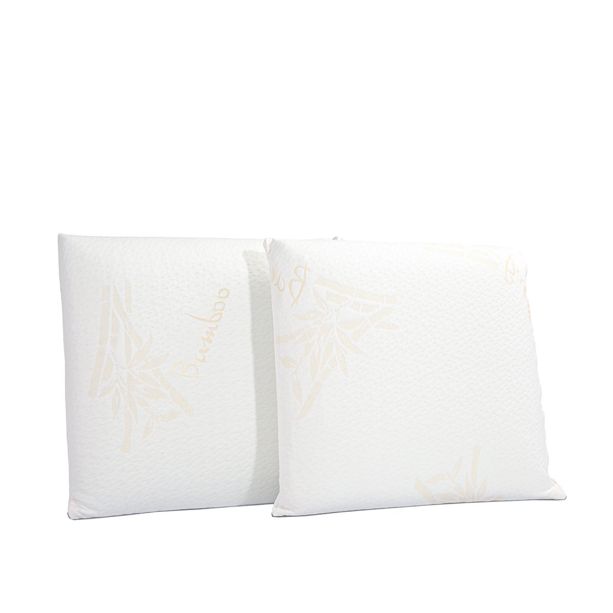 Lot de 4 oreillers Bamboo 60x60 cm Mémoire de forme - 6