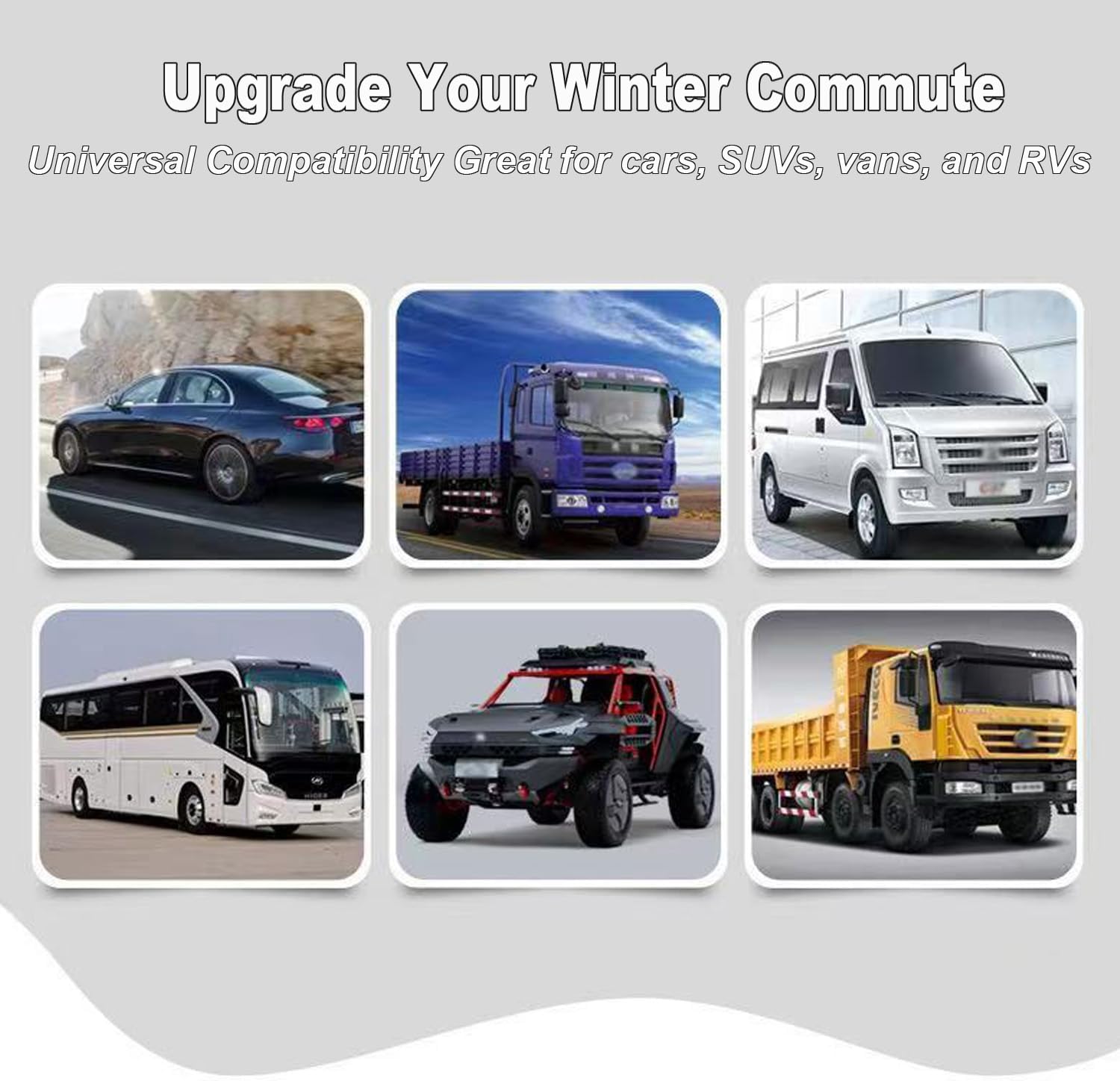 Przenośny ogrzewacz samochodowy 12 V 150 W, przeciwmgielny, odmrażacz szyby przedniej do szybkiego ogrzewania i chłodzenia (czarno-złoty) - 5