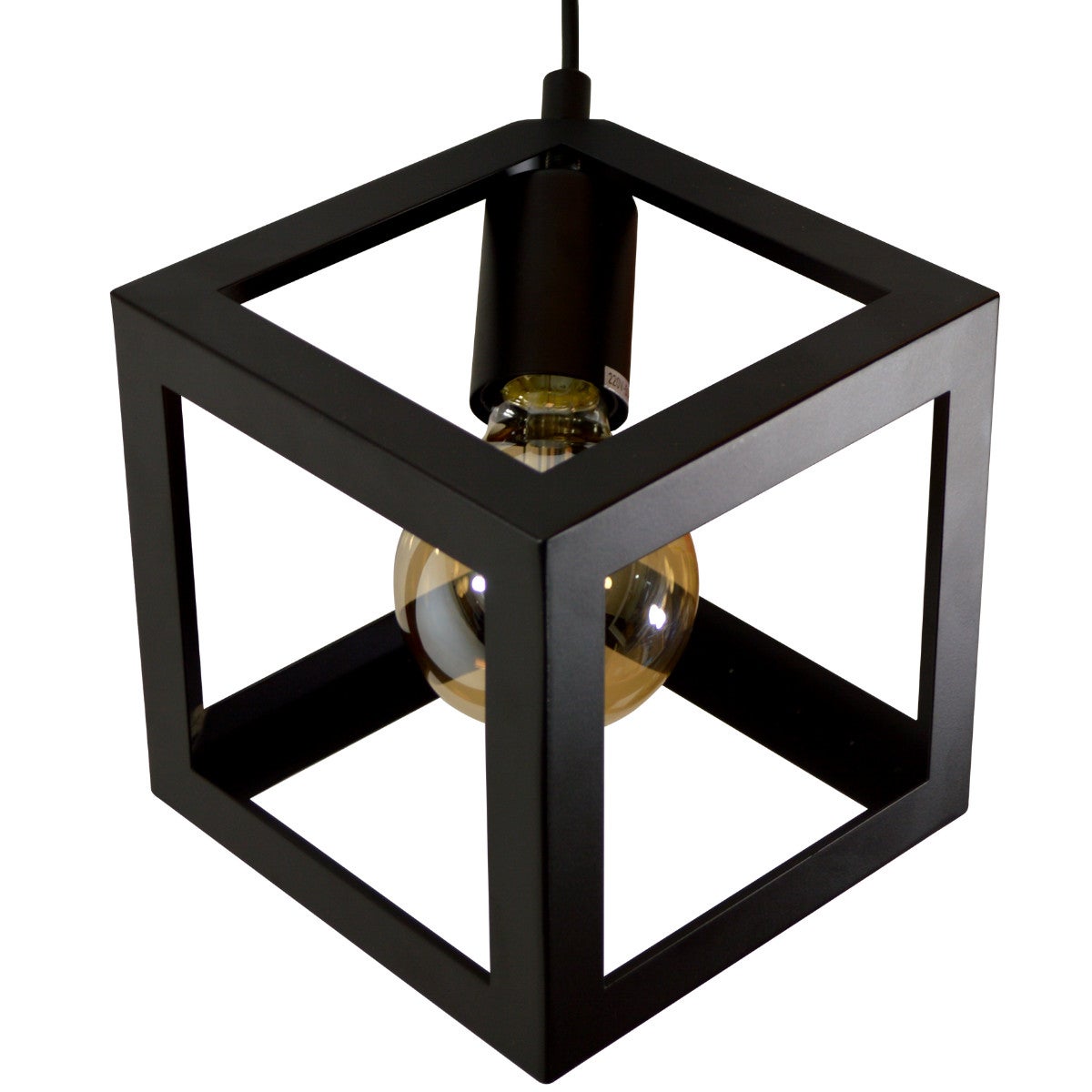Lampa wisząca Sweden czarna 3xE27x20W wym: 180 x 16 x 70 cm metal Polux - 5