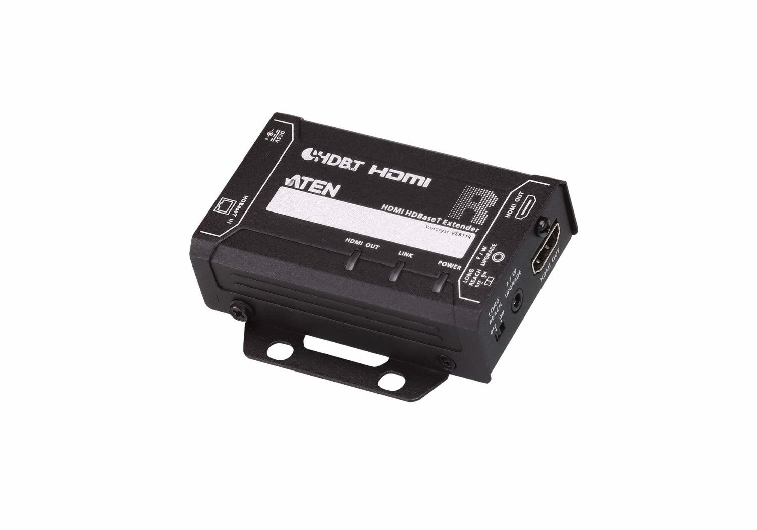 Ricevitore Amplificatore Visaton 7102 2.0 Canali - Nero - Ampli Audio Compatto Per Casa Con Ingresso DC E Uscita Cuffie