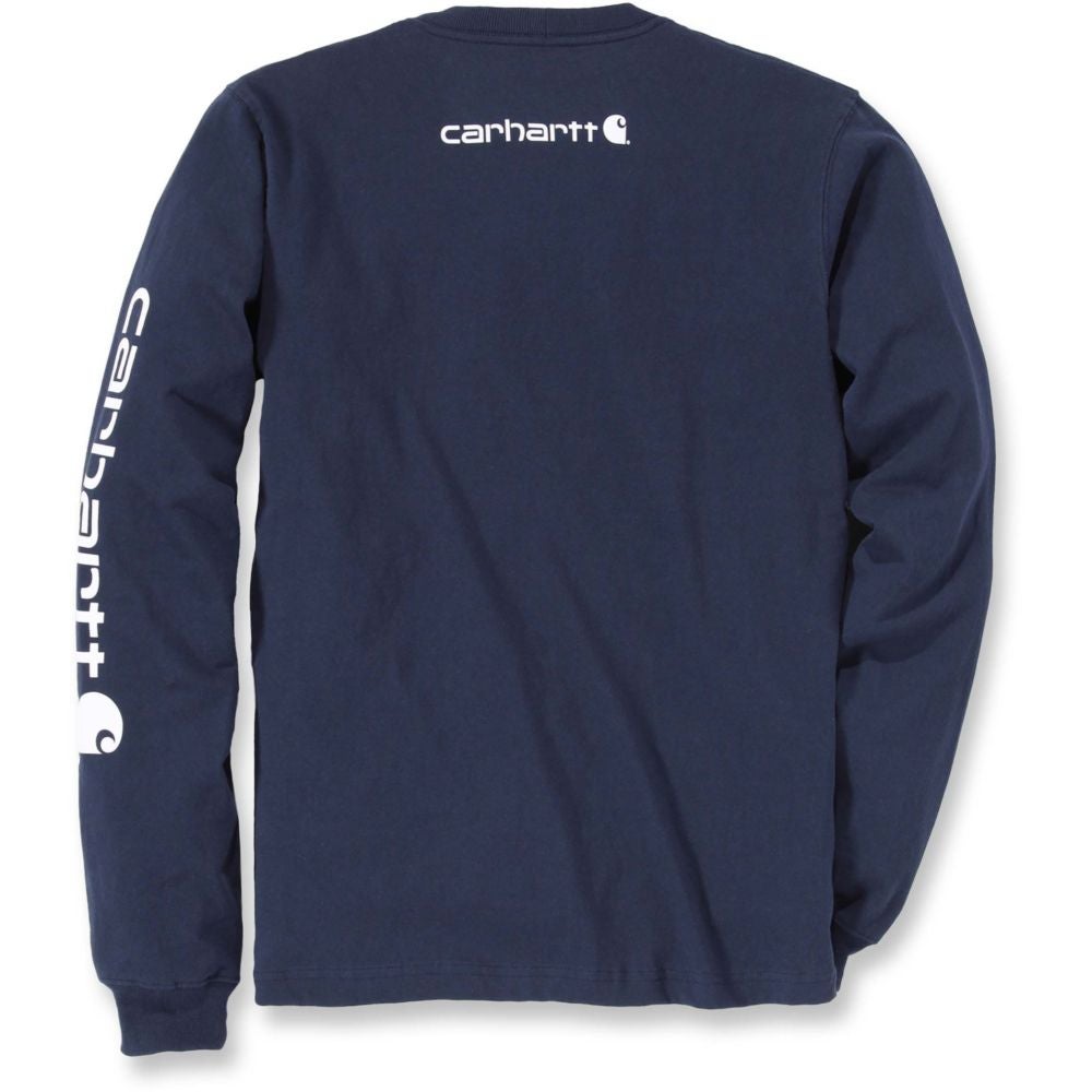 Tee-shirt manches longues Navy - Carhartt - Taille M - 2