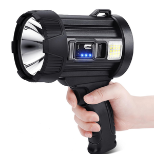 GOVR Lampe Torche LED Ultra Puissante, 20000 Lumens Lampe de Poche Rechargeable, Lampe Tactique