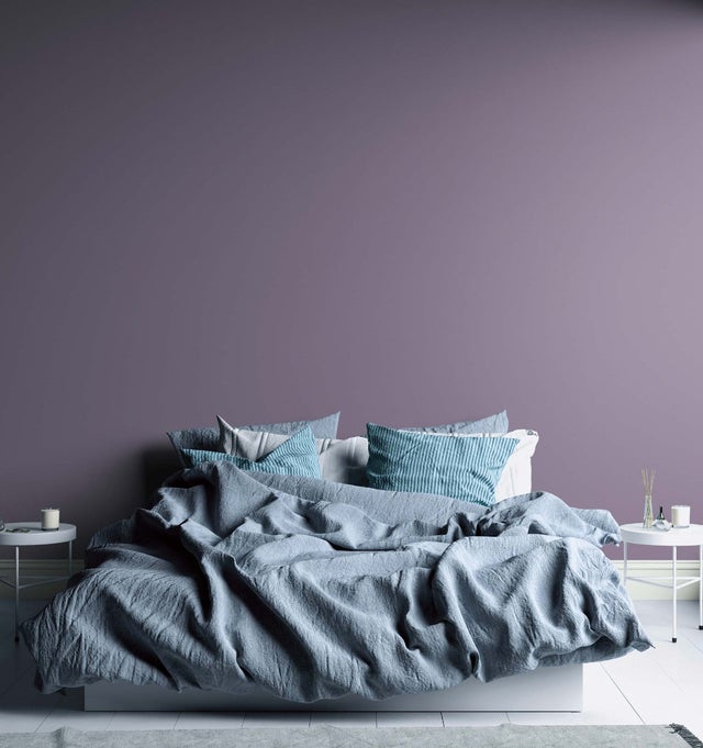 Papier peint Uni Violet The Wall 2 A.S. Création