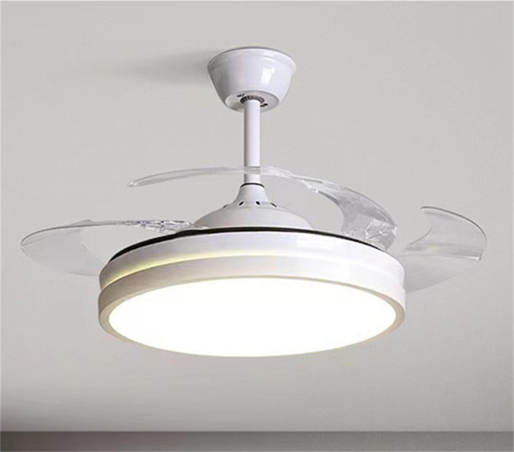 Ventilateur De Plafond Kello Avec LED Et Télécommande - Blanc 58 Cm - Globo