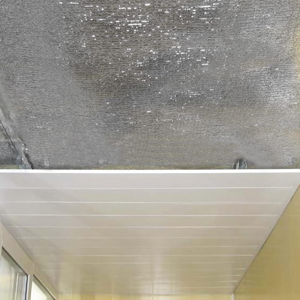 Isolation thermique 100% aluminium avec mousse (AU MÈTRE) Largeur 1,20 m - Pour maisons, caravanes, garages - 5