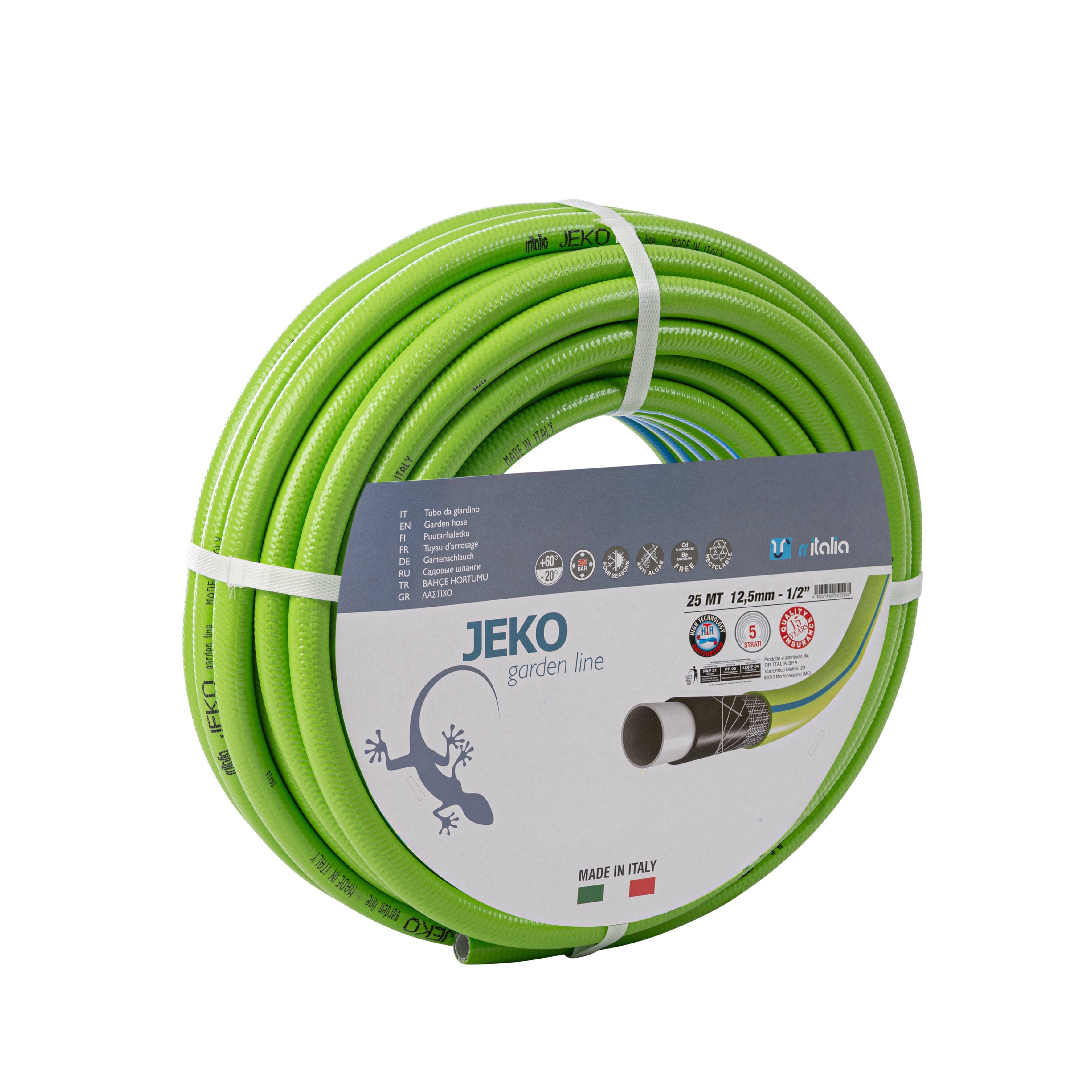 Furtun de gradina JEKO 1/2” – 25 m, RR Italia