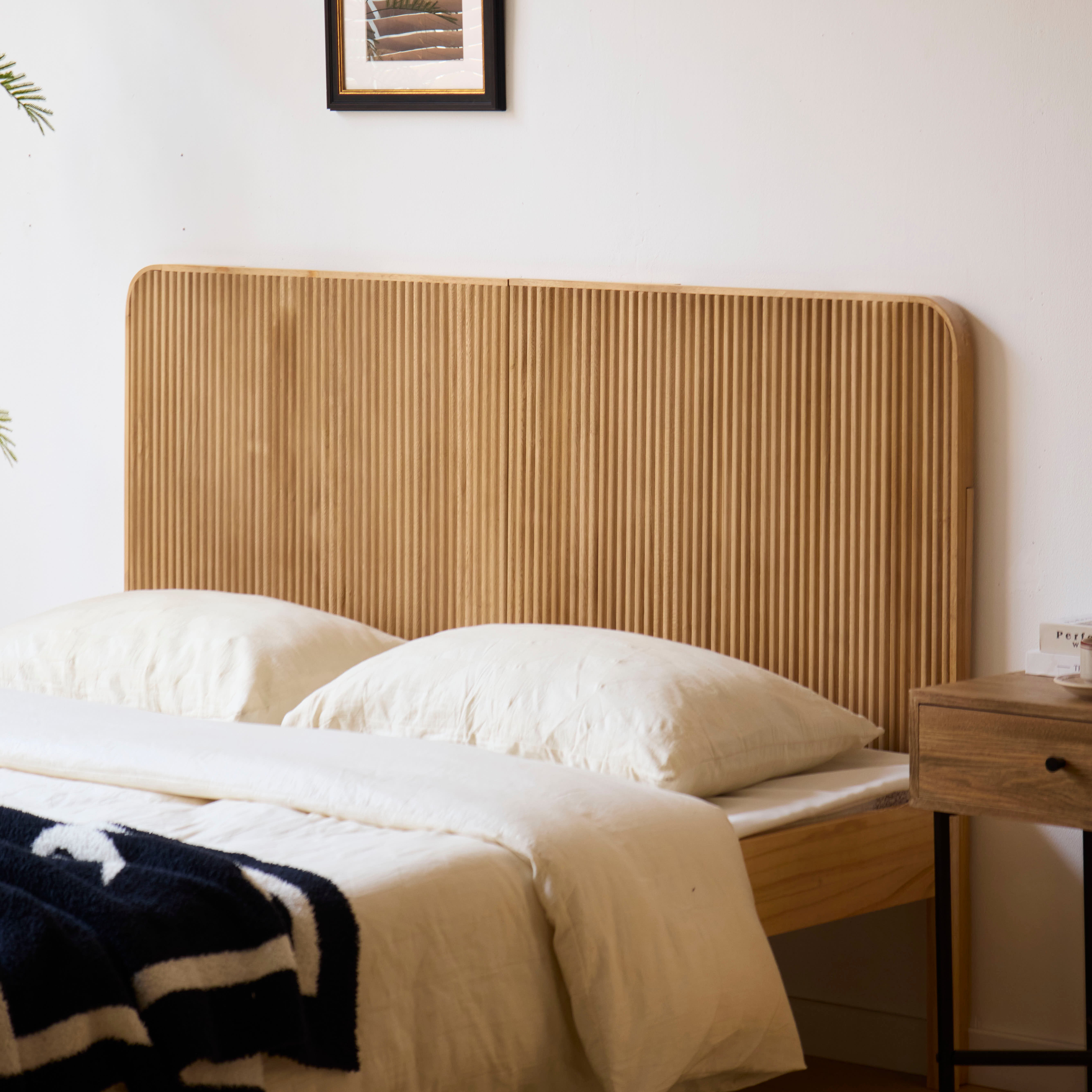 Cabecero de 160 en madera - 2