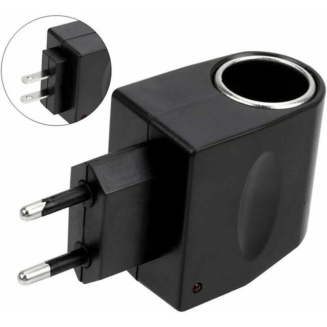 Inverter Auto Da 240V A 12V Con Presa Accendisigari – 2A (24W) Con Spina UK, Convertitore Di Tensione