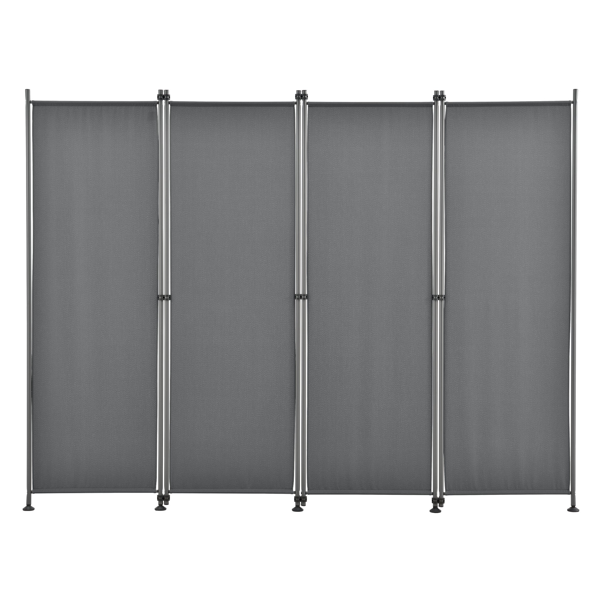 Brise-vue Modica à 4 Panneaux Polyester 215 x 170 cm Gris Ardoise [pro.tec] - 6