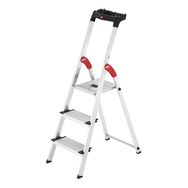 Escabeau pro 3 marches - Hauteur max. de travail 2.62m - 8813-001