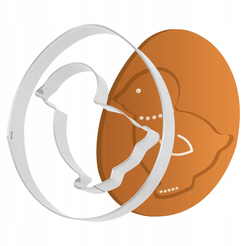 WYKRAWACZ DO PIERNIKÓW CIASTEK FOREMKA ŚWIĄTECZNA WYKROJNIK KURCZACZEK 8 cm