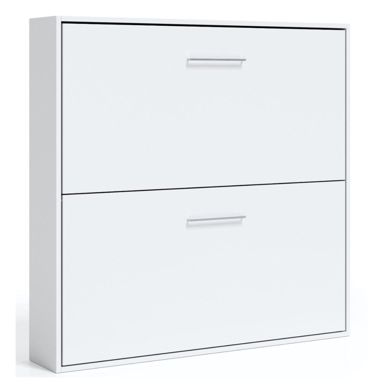 Lit escamotable superposé 2 couchages SPAKY-Blanc-90x190 - 2