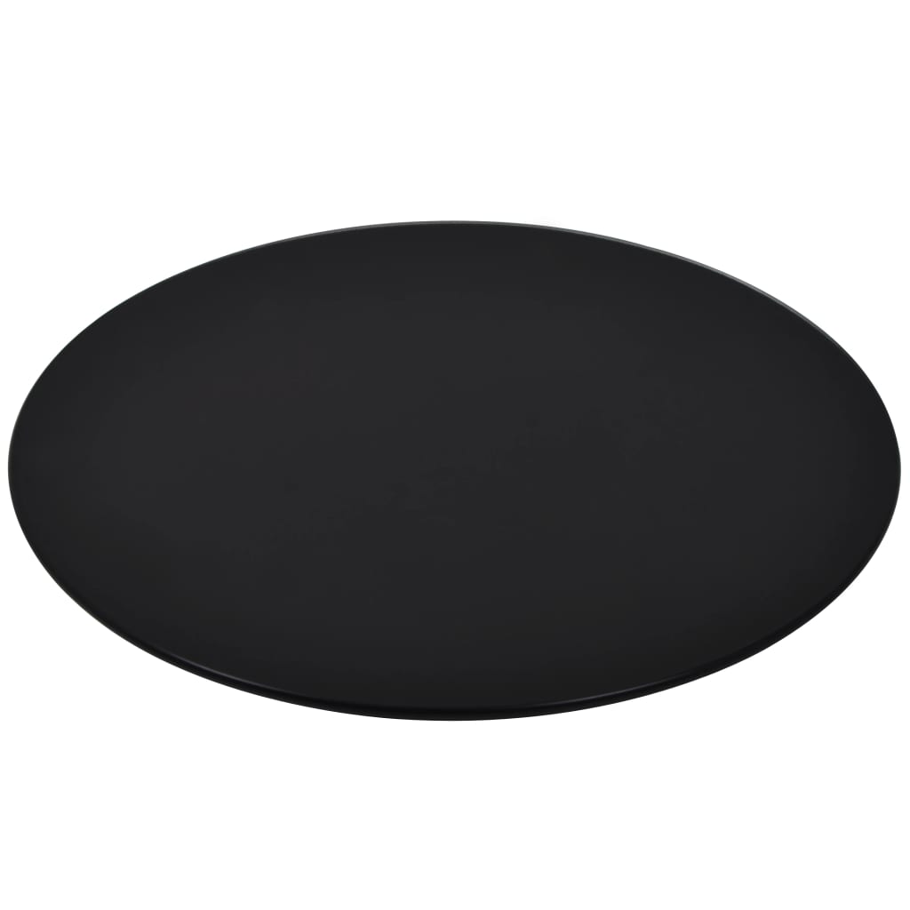 vidaXL Dessus de table rond Verre trempé 400 mm - 2