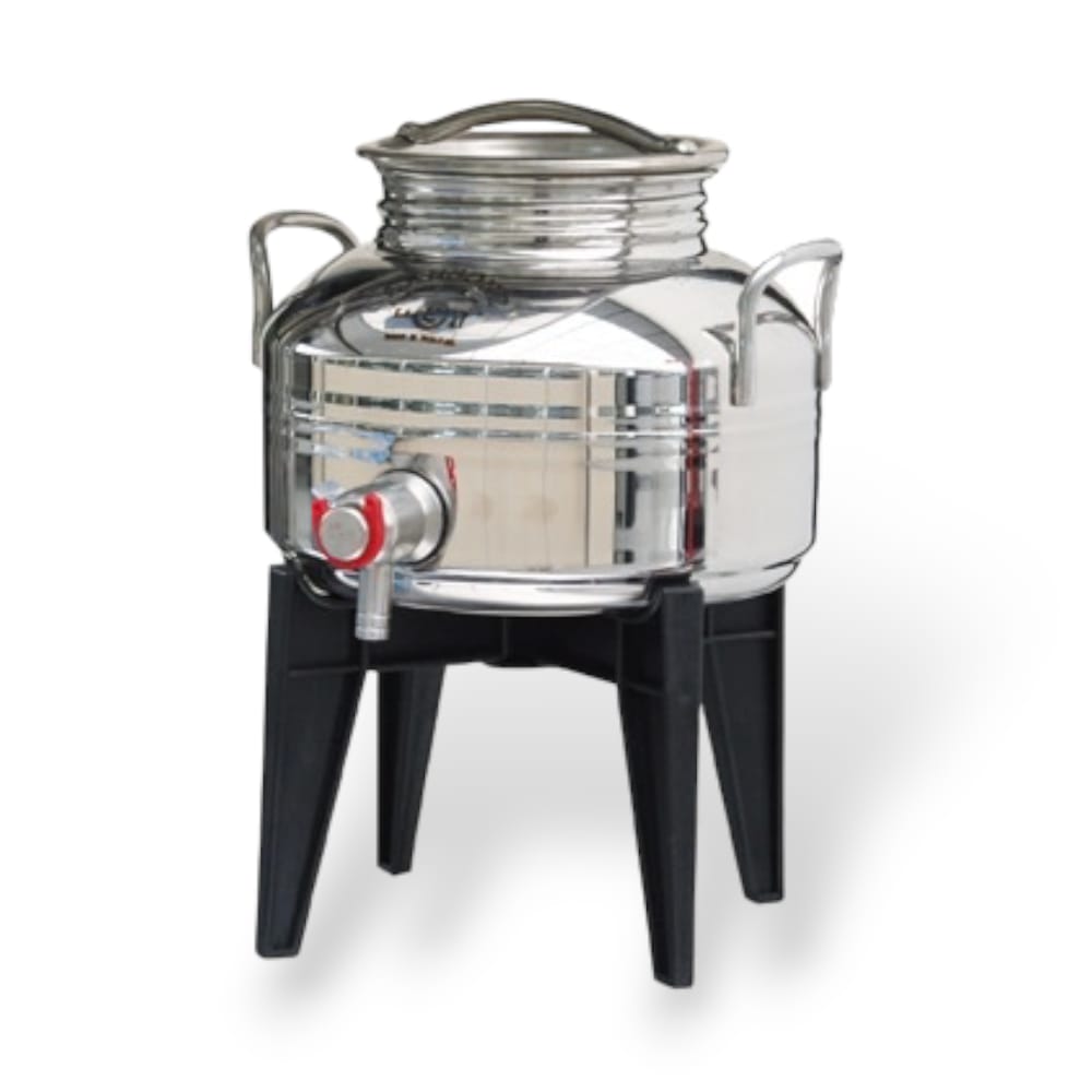 Filtro Olio Cottura In Acciaio Inox - 1.2 Litri, Con Retino E Coperchio, Per Cucina - Foto 9