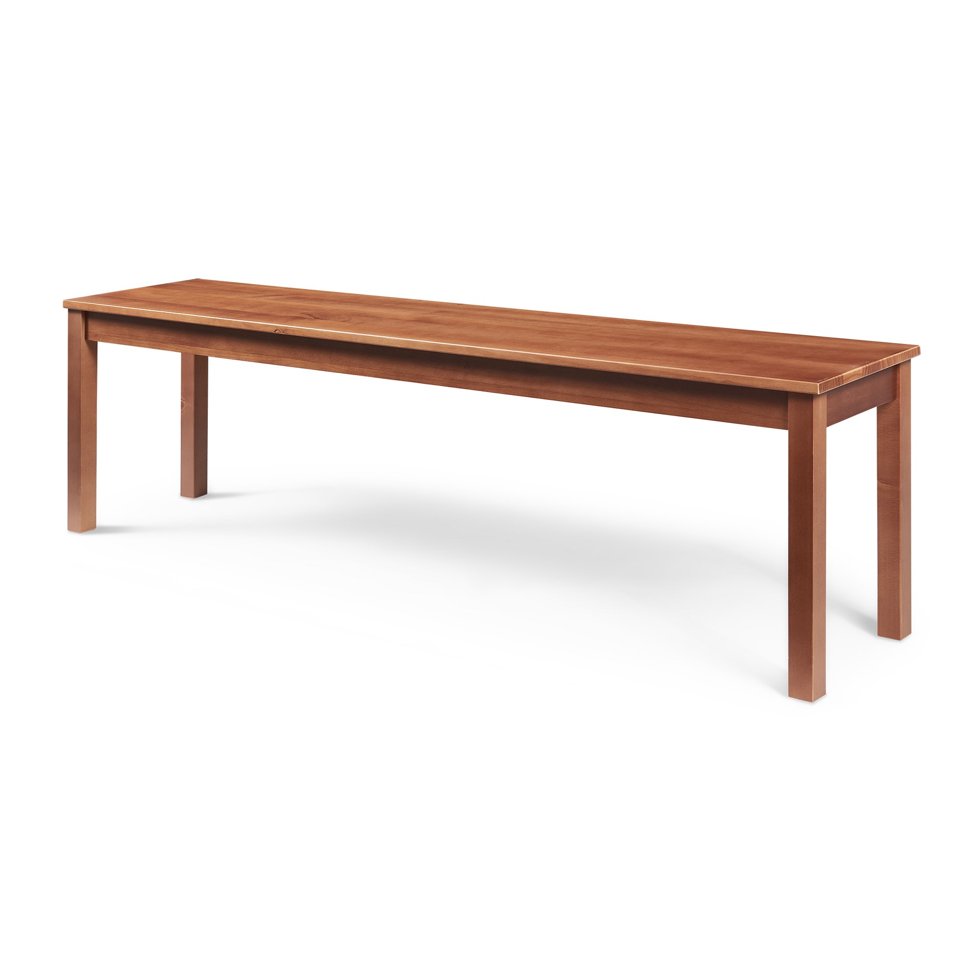 Banc de salle à manger Trerunulu 140 x 35 x 45 cm effet noyer [en.casa] - 2