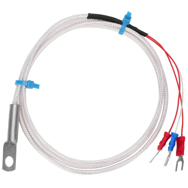 Sonde de capteur de température PT100 Thermistance Sonde de mesure de température Trou de raccordement en acier inoxydable de haute qualité Fi