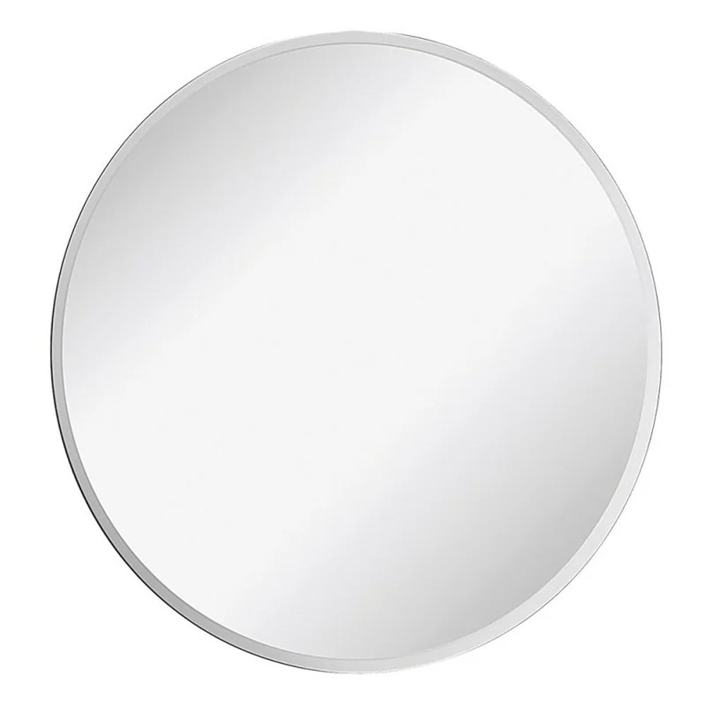 Miroir rond 60 cm réversible biseau 2,5 cm | Leroy Merlin