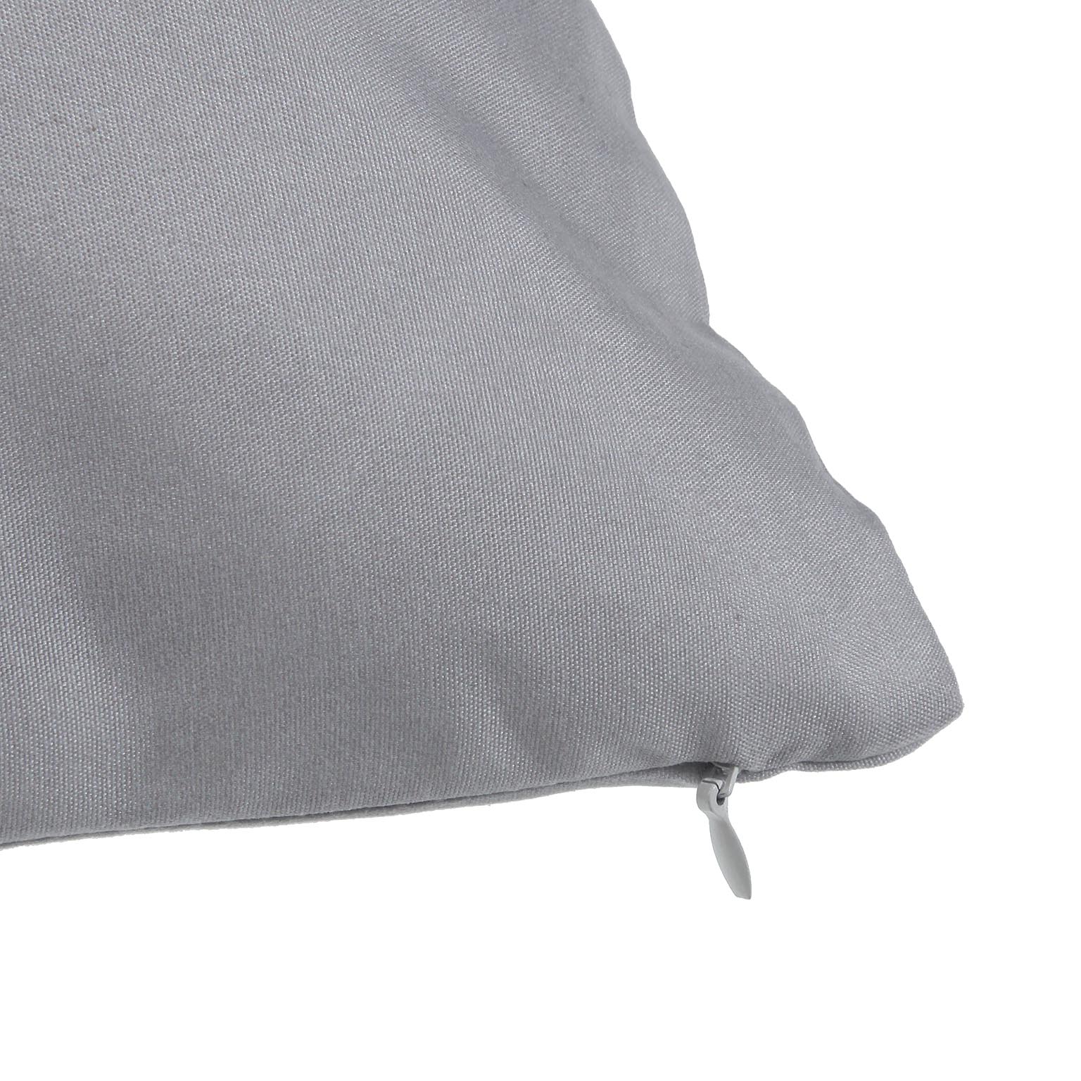 Coussin avec rembourrage de style contemporain, dimensions (H x L x l) 45 x x 45 cm, gris - 2