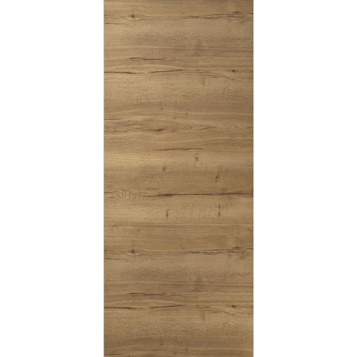 Porte coulissante OPTIMUM chêne authentique non percée 204x93x3,8 cm en applique coulissante - 2
