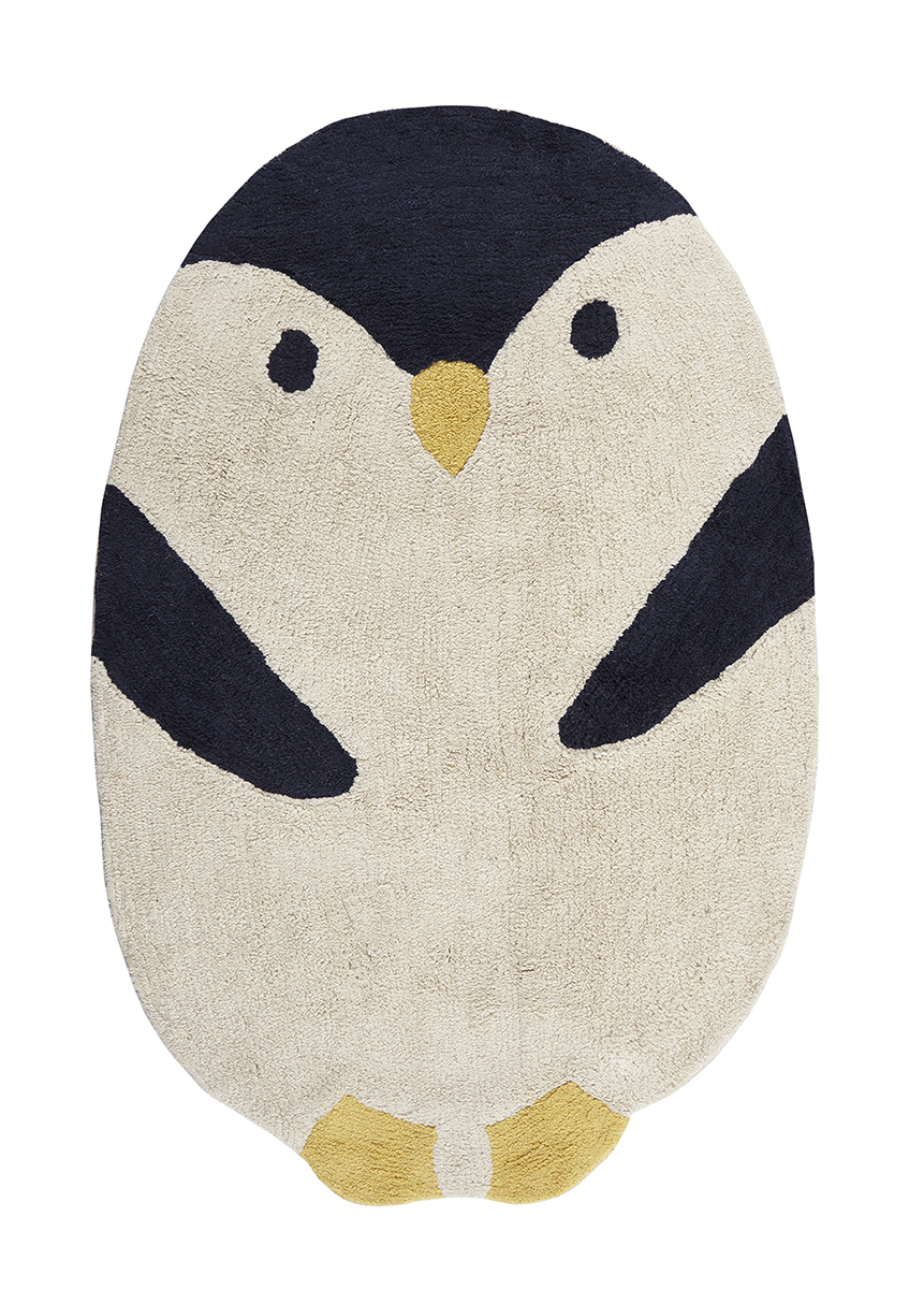 Dywan Penguin Kids 80x120 cm – dziecięcy, trwały, łatwy w utrzymaniu, zabawny design