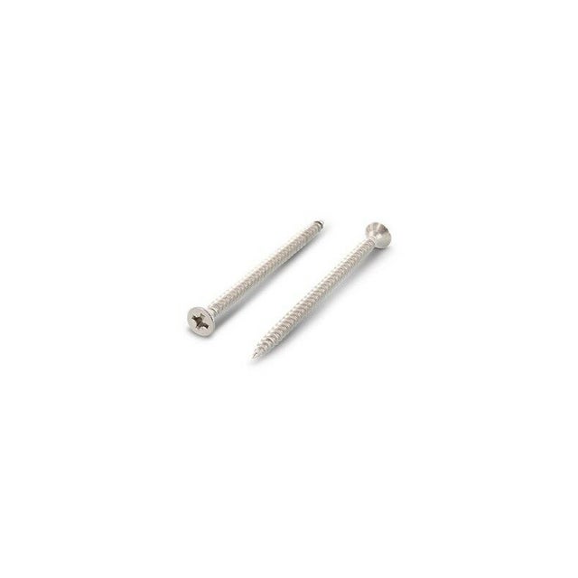 Vis à bois agglomere tête fraisée pozidrive - Inox A4 6x45 mm - Boîte de 100
