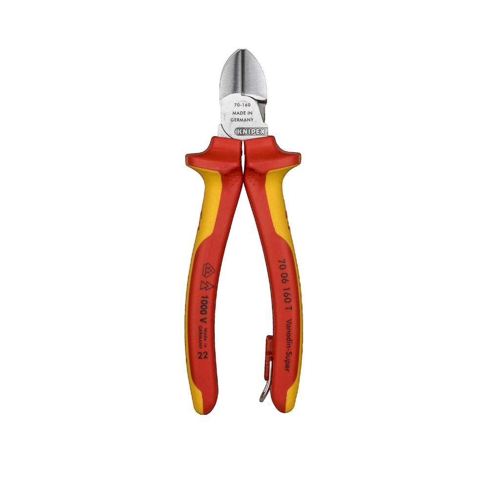 Cleste cu taiere diagonala Knipex 70 06 160 T, 160 mm