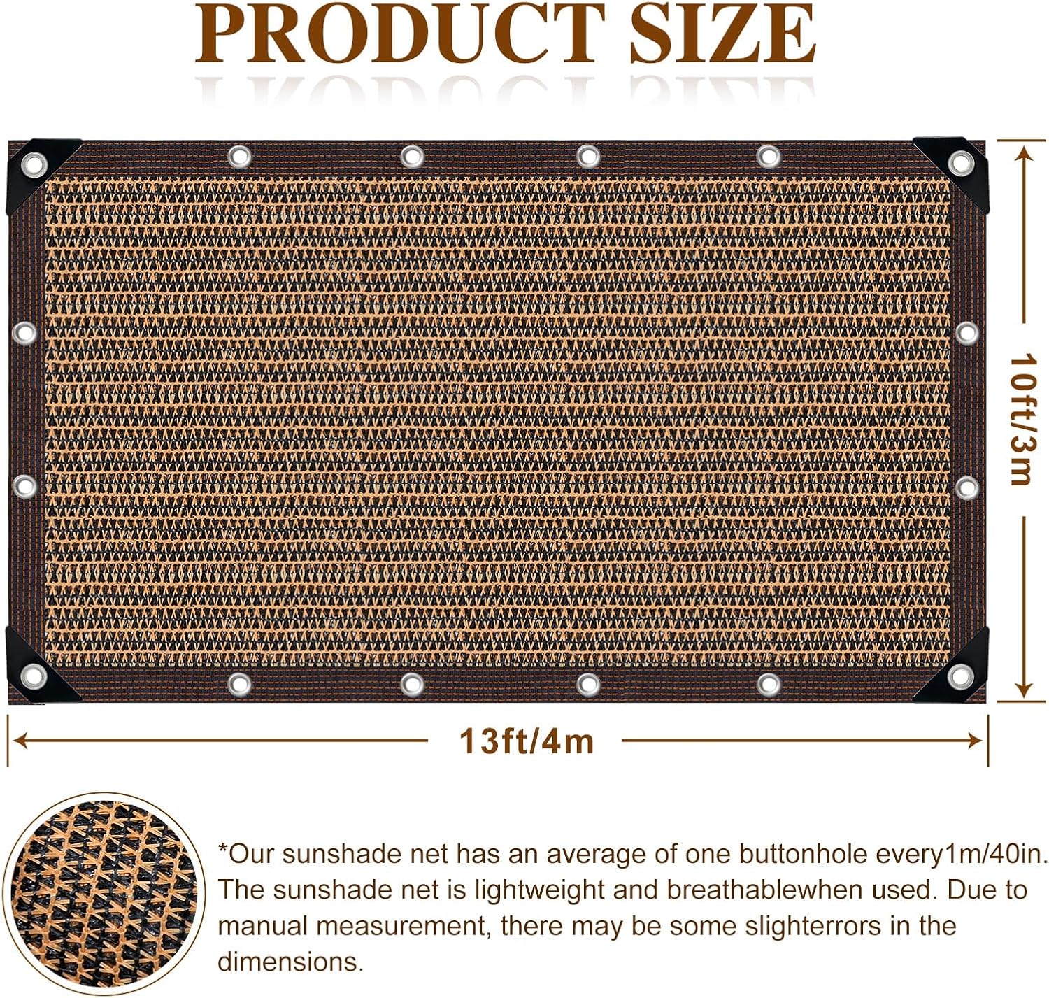 Filet d'ombrage, auvent de pergola, protection solaire pour toiture de terrasse, blocage UV 80 %, filet d'ombrage extérieur, 3 x 4 m - 2