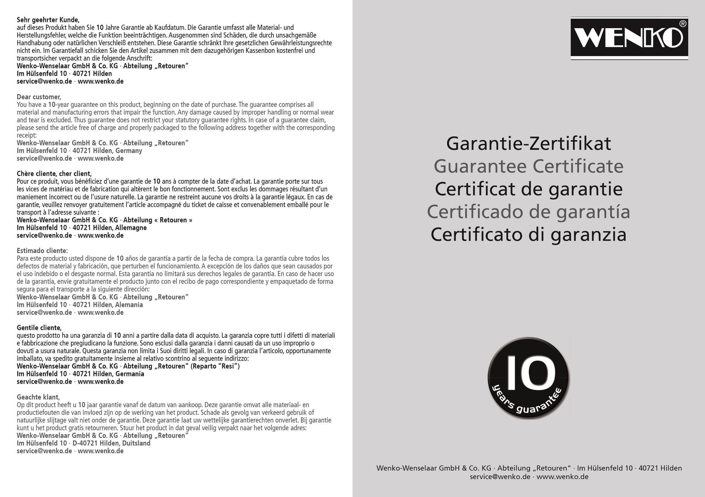 Savon mural BOSIO, noir, WENKO, WENKO - 5