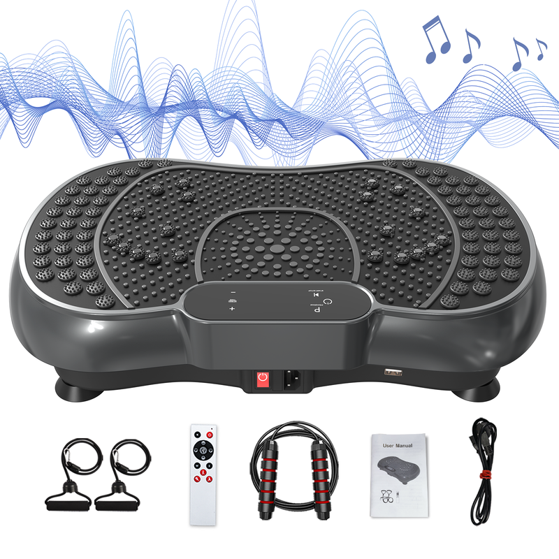 Piattaforma Vibrante Fitness Con Bluetooth: Dimagrisci Comodamente A Casa Con Fasce Elastiche