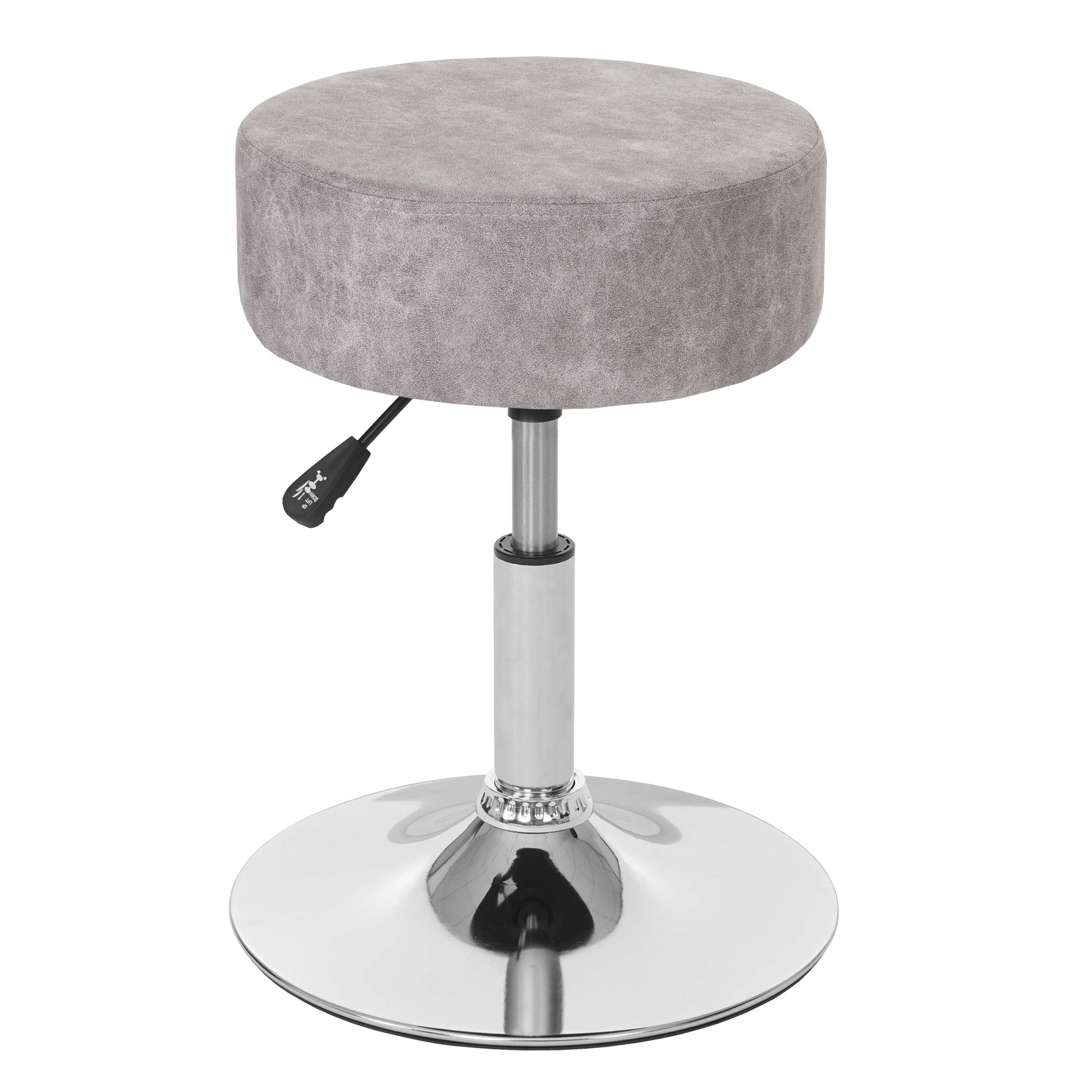 Sgabello con seduta imbottita in finta pelle cm 33 cm - Altezza