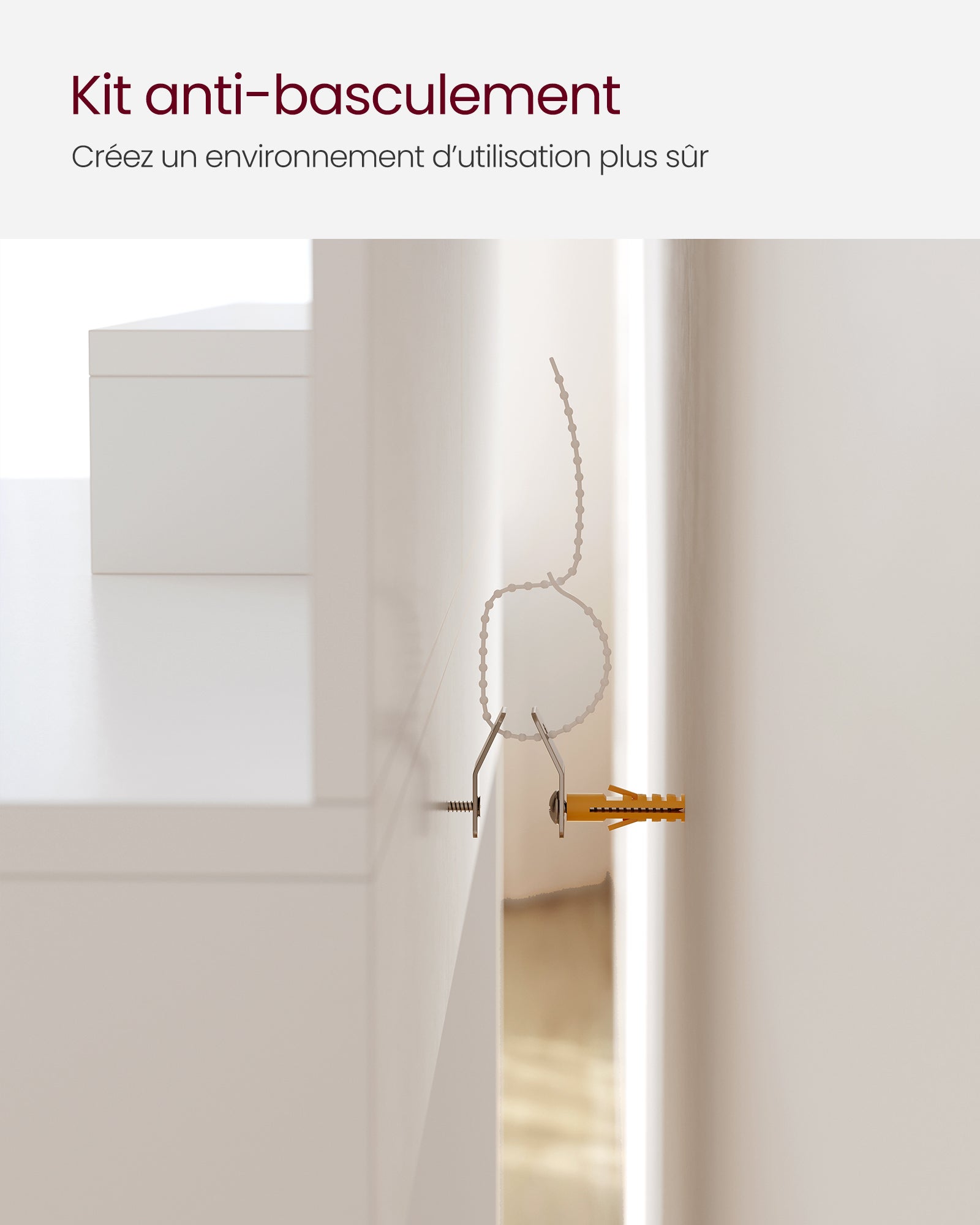 Coiffeuse, Avec Miroir Avec Étagères, 1 Tiroir, 1 porte avec 2 Étagères, blanc, 80 x 40 x 132 cm, Sans tabouret - 4
