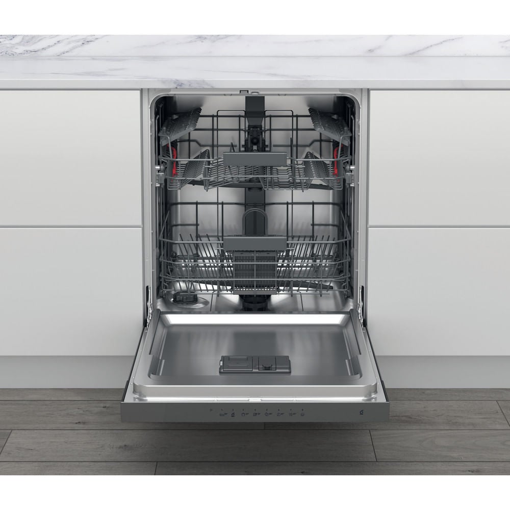 Whirlpool WBC3C26X Semi intégré 14places A++ Acier inoxydable lave-vaisselle - lave-vaisselles (Semi intégré, A, A++, Grande taille, Acier inoxydable - 2