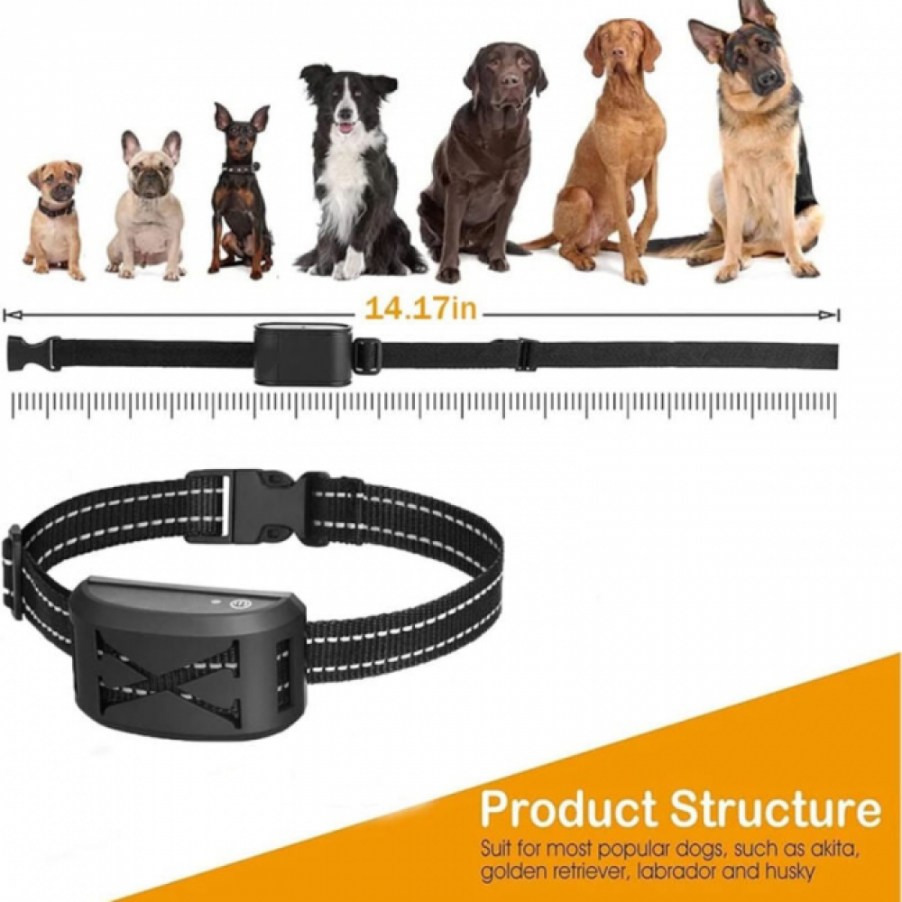 Valla eléctrica inalámbrica 2 en 1 para perros, collar ajustable con receptor recargable e impermeable - 2