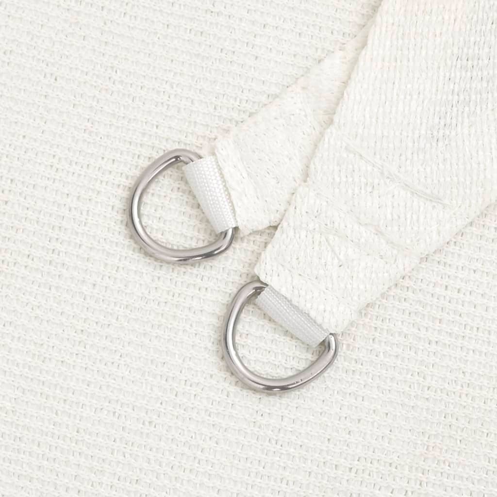 Maison Exclusive - Vela Parasole 160 g/m² Bianca 4,5x4,5x4,5 m in HDPE - 5