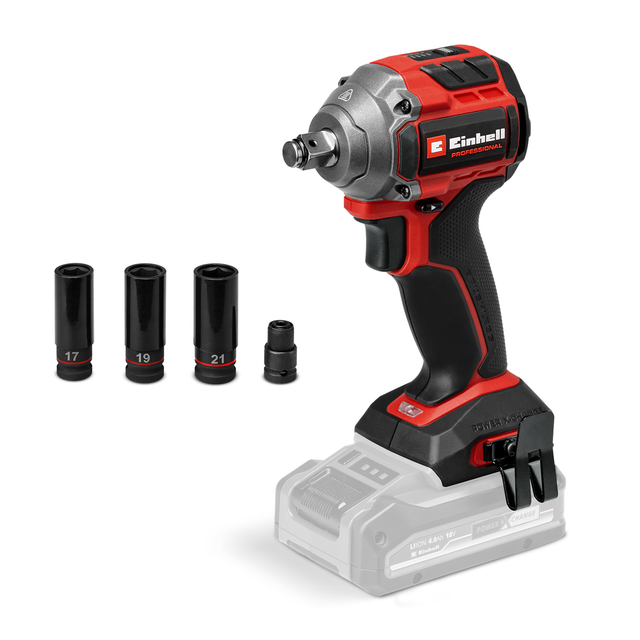 Parafusadeira de impacto sem fio – TP-CW 18/260-C Li BL-Solo - 18 V - 260 Nm - sem escovas - com soquetes