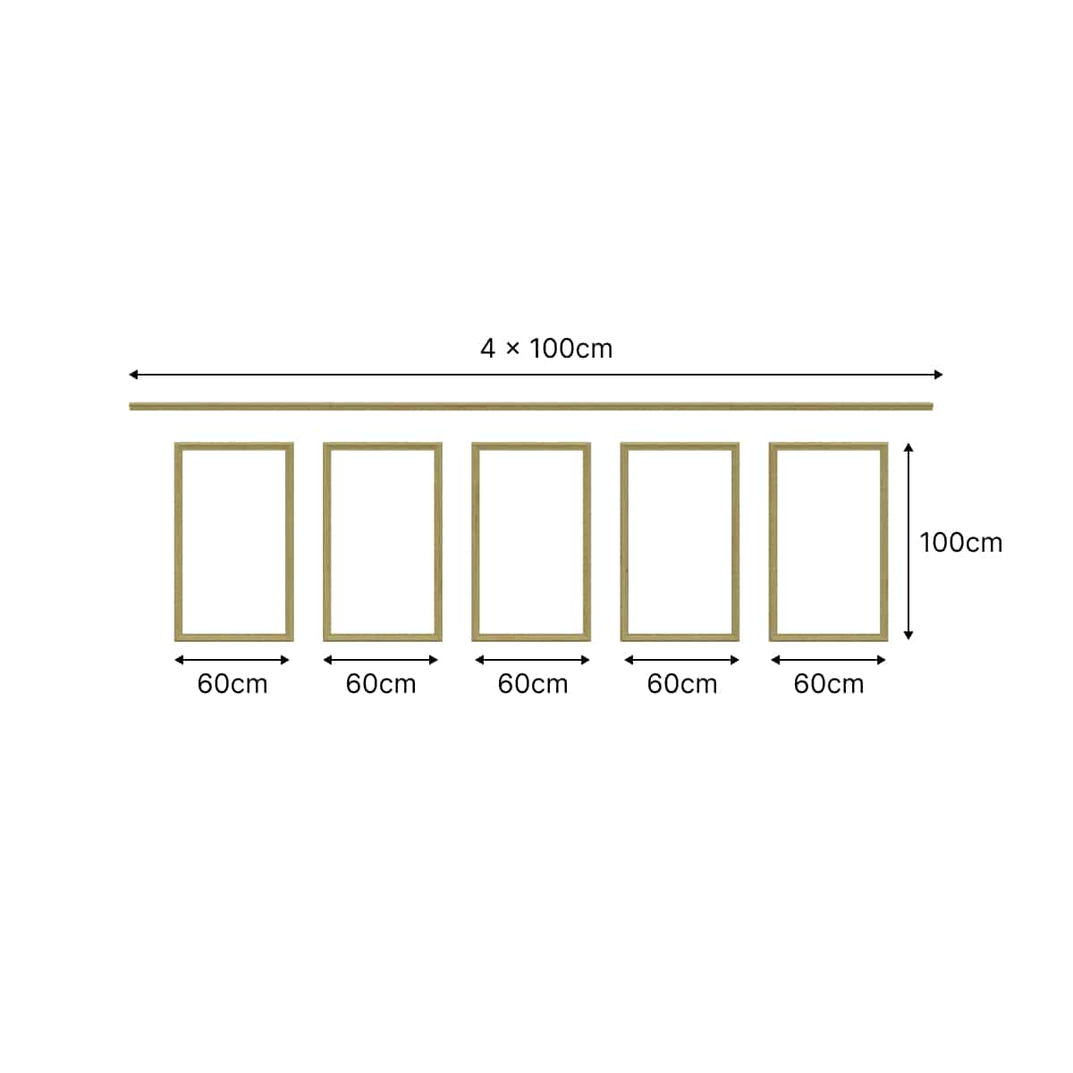 Kit moulure de soubassement 4m - NORDLINGER PRO - Moulure murale - FSC 100% - Ajoute du cachet au mur - 6
