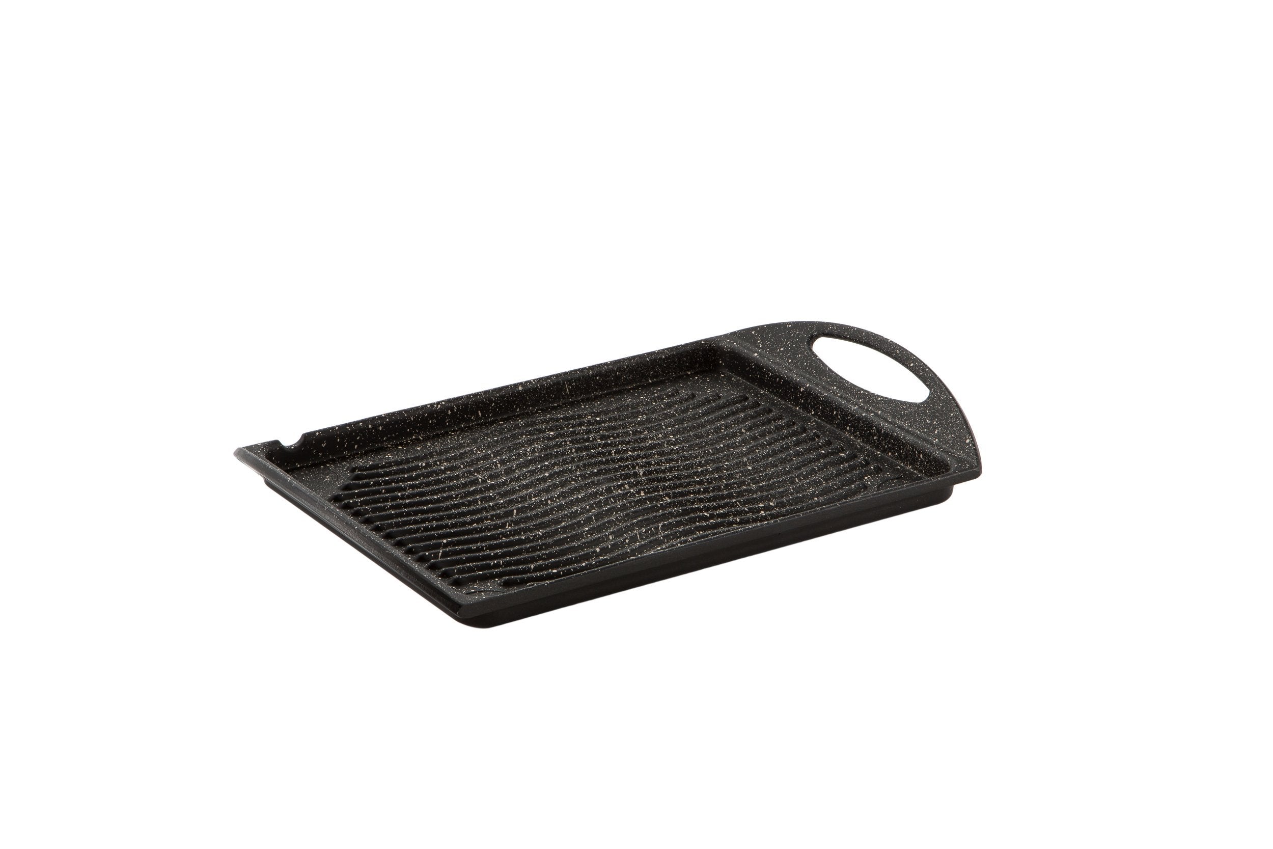Barazzoni Granitica Bistecchiera 28 Cm - Padella Grill In Alluminio Antiaderente - Made In Italy, Lavabile In Lavastoviglie, Adatta A Tutti I Fuochi - 2