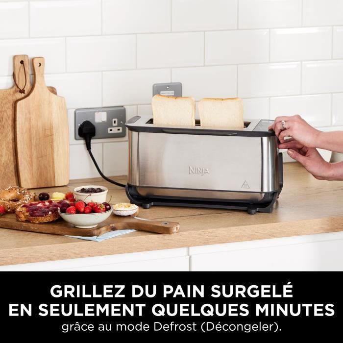 Grille-pain 3 en 1 Ninja ST202EU Foodi avec gril et presse à sandwich - 5