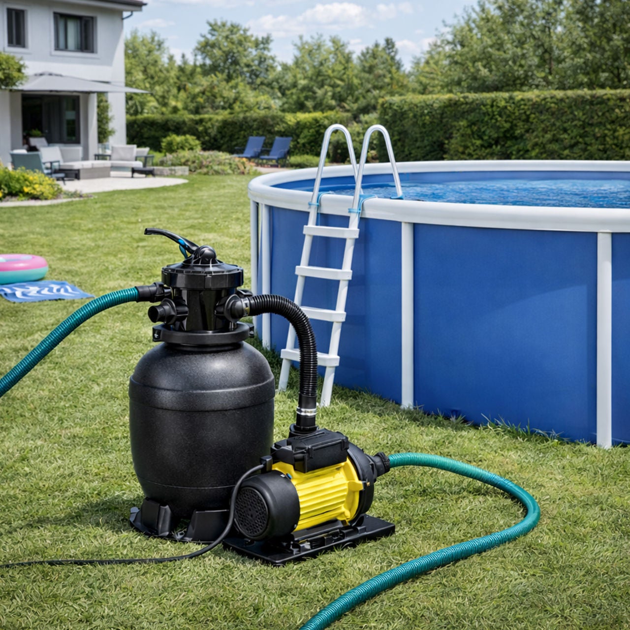 TROTEC Filtre à sable pour piscine TSP 10000 EF pompe de filtration - 8