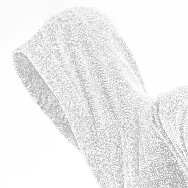 Accappatoio In Spugna Di Cotone Con Cappuccio - Taglie Forti Fino A 8XL - Foto 8