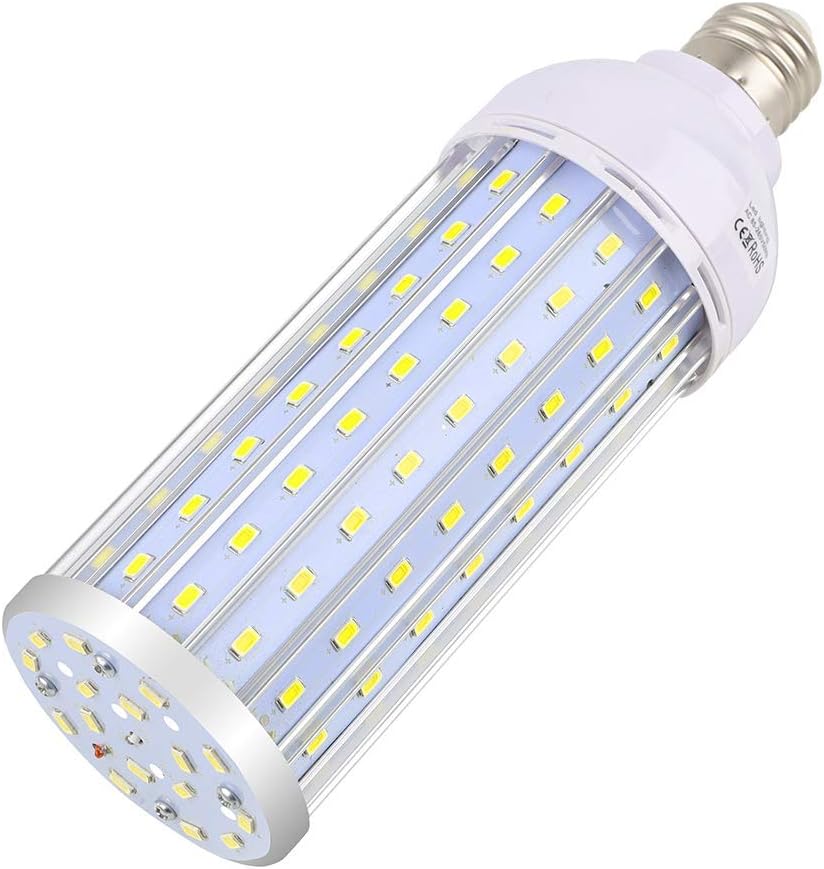 Żarówka LED typu kukurydzianego, 60W, bardzo jasne światło, idealna do garaży, stodół itp., 1 sztuka, białe światło.