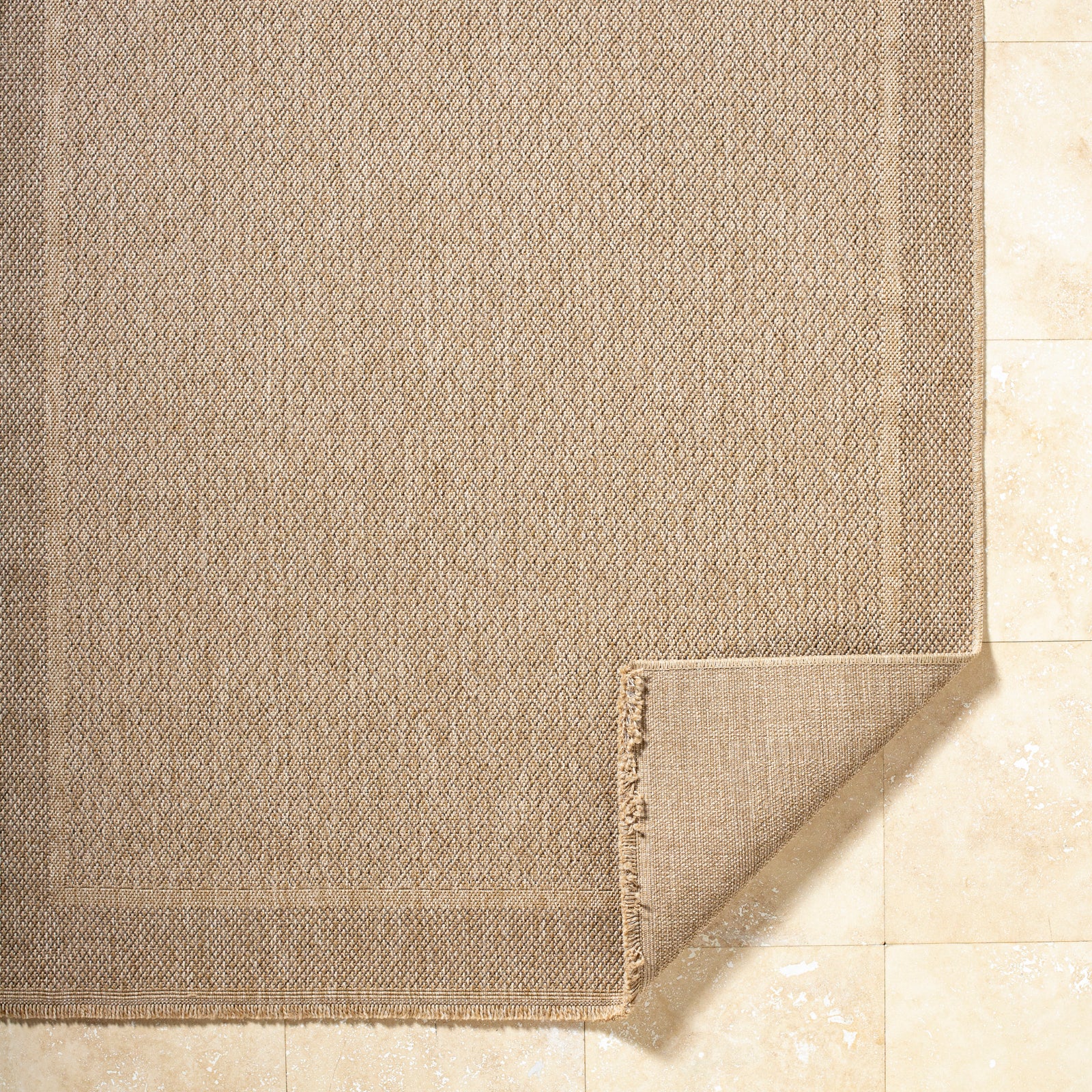 LIVABLISS Tapis d'Extérieur/Intérieur Aspect Jute Beige/Noir 160x213 cm Penny - 4