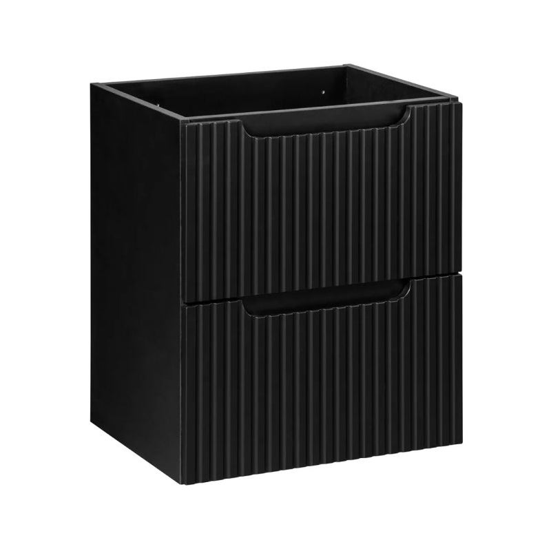 Szafka pod umywalkę NOVA BLACK 82-50-2S 50cm czarna