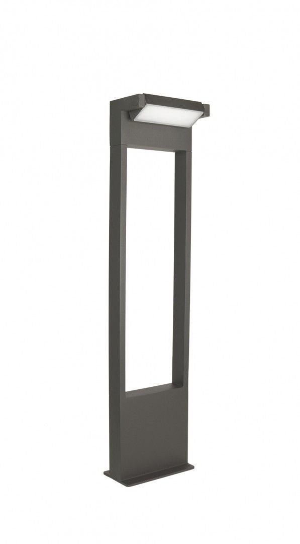 Lampa ogrodowa stojąca Rota ciemnoszara LED 10W 4000K 720lm IP54 wym: 58 x 15 x 8,5 cm aluminium SU-MA
