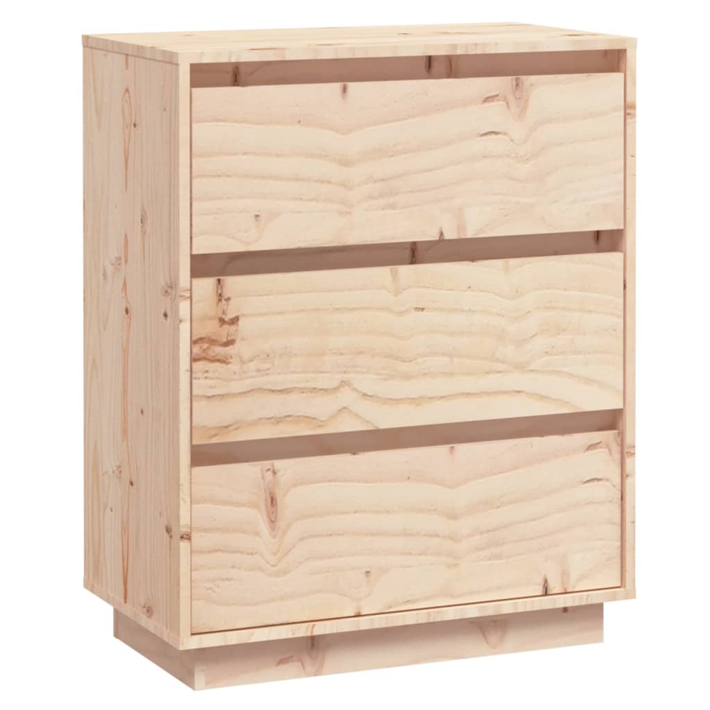 Buffet 60x34x75 cm Bois massif de pin vidaXL - 2