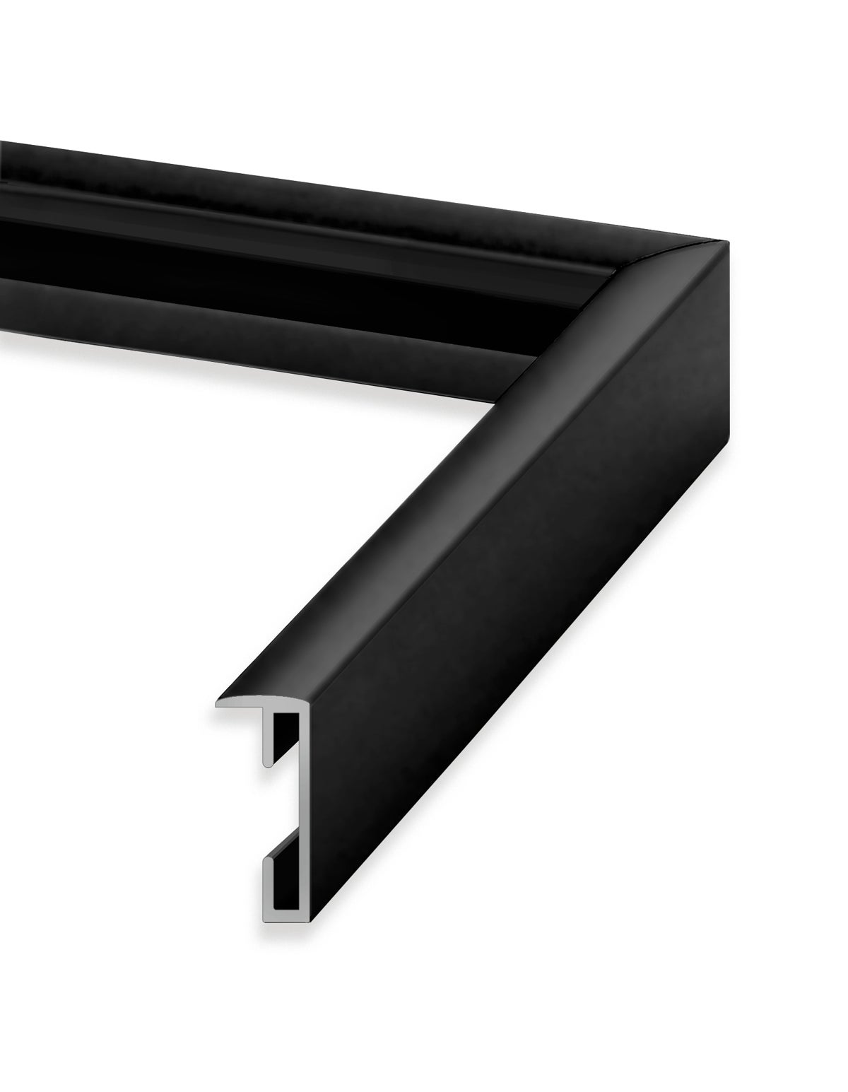 Ramka aluminiowa na zdjęcie 10x15 czarny 1szt. - 5