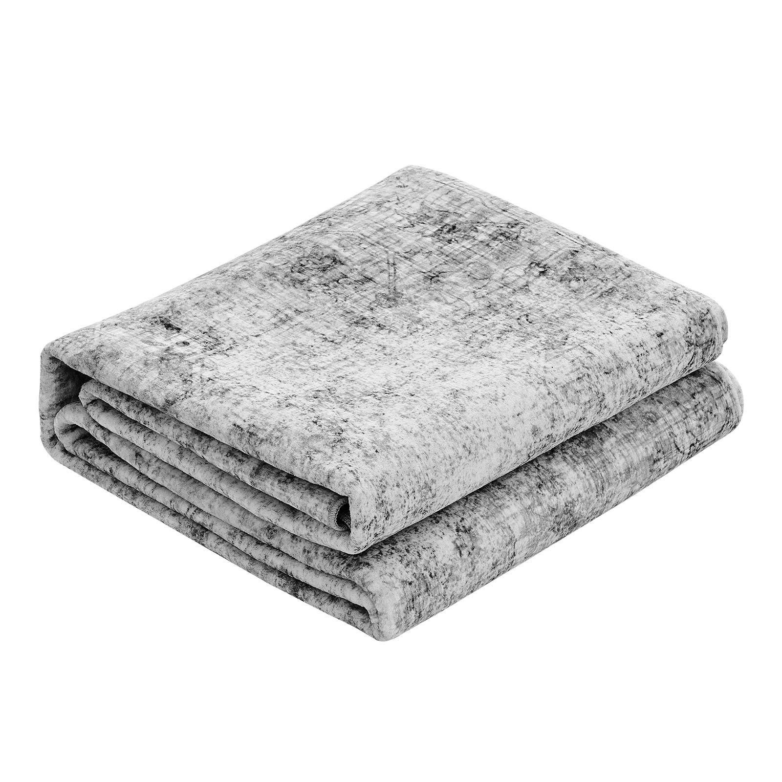 Tapete Sala VEVOR 2,7x3,7 m,Lavável Antiderrapante,Pelo Curto Denso,Resistente a Arranhões Animais,Macio Confortável,Estilo Boêmio,Cinza - 9